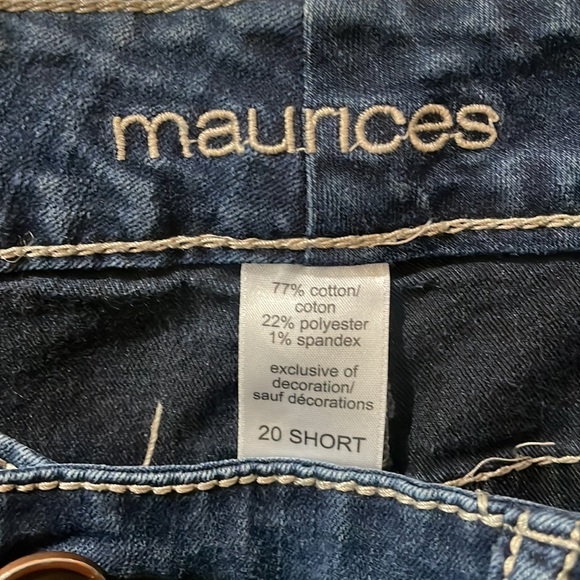 Maurice’s Jeans Size 20 Short - Picture 3 of 3
